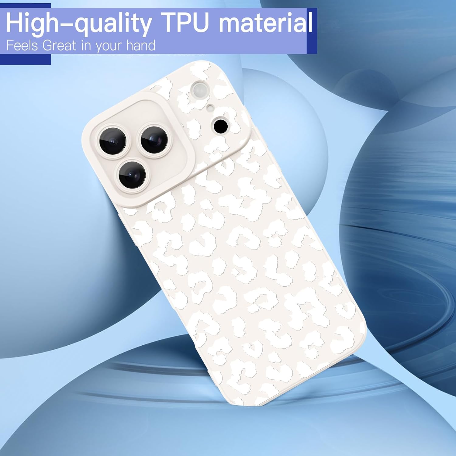 Slim Leopard Print TPU Phone Case